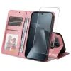 Housse Xiaomi 17T Effet Cuir Porte-Cartes + Verre Trempé