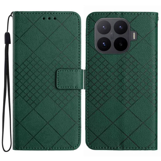 Housse Xiaomi 17T Folio Losange Embossé Porte-Cartes