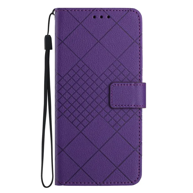 Housse Xiaomi 17T Folio Losange Embossé Porte-Cartes