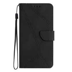 Housse Xiaomi 17T Lines Effet Cuir