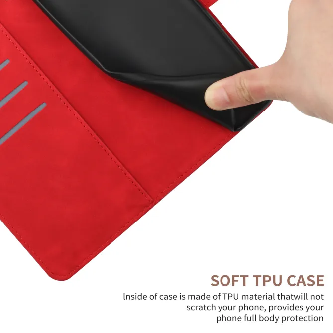 Housse Xiaomi 17T Lines Effet Cuir