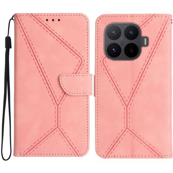 Housse Xiaomi 17T Lines Effet Cuir