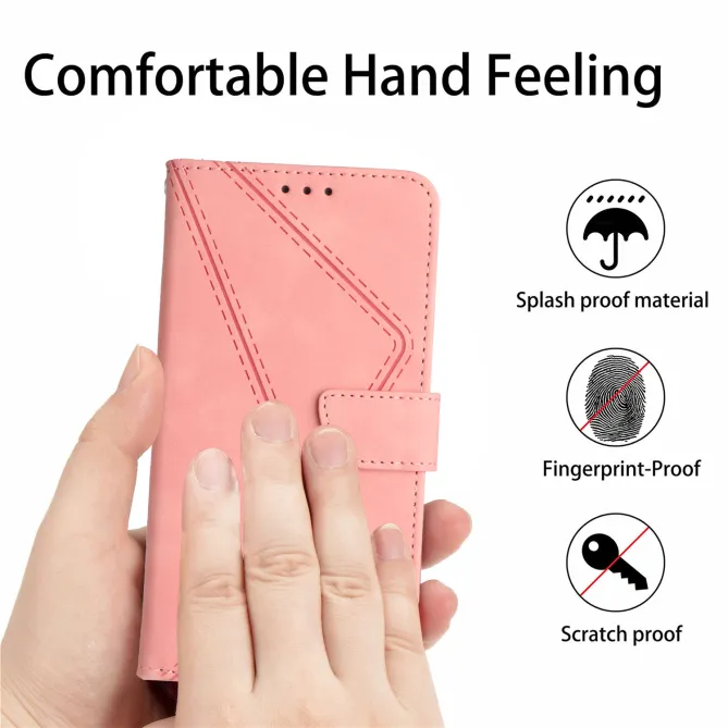 Housse Xiaomi 17T Lines Effet Cuir