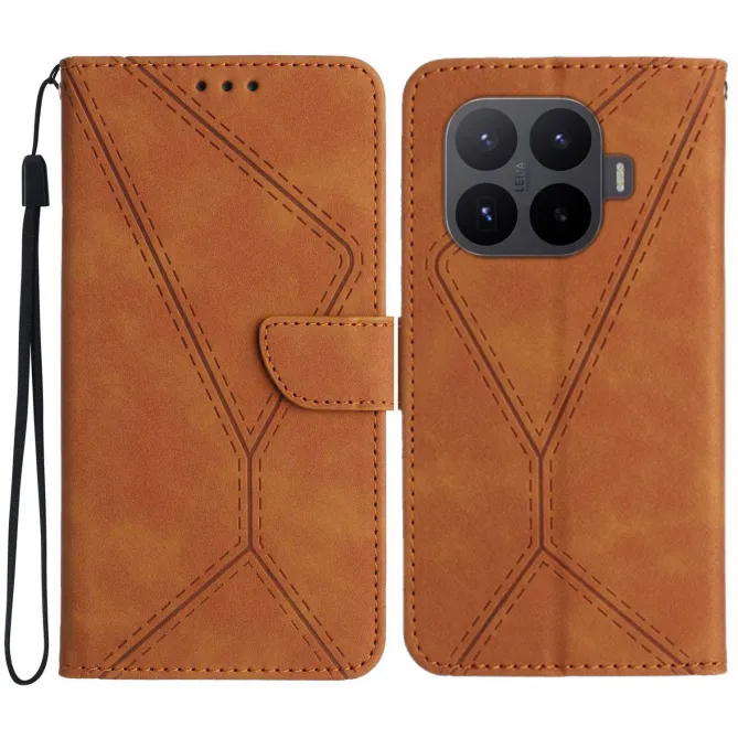Housse Xiaomi 17T Lines Effet Cuir