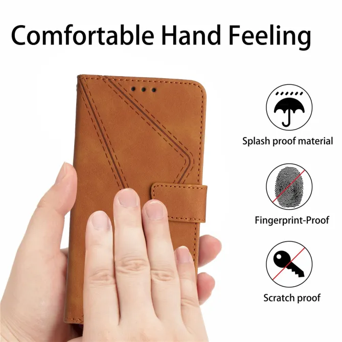 Housse Xiaomi 17T Lines Effet Cuir