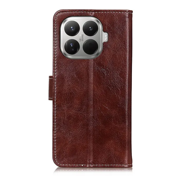 Housse Xiaomi 17T effet cuir luxueux coutures
