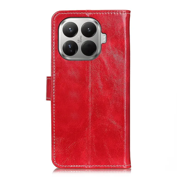 Housse Xiaomi 17T effet cuir luxueux coutures