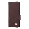 Housse Xiaomi 17T Folio Effet Cuir Décor Métallique