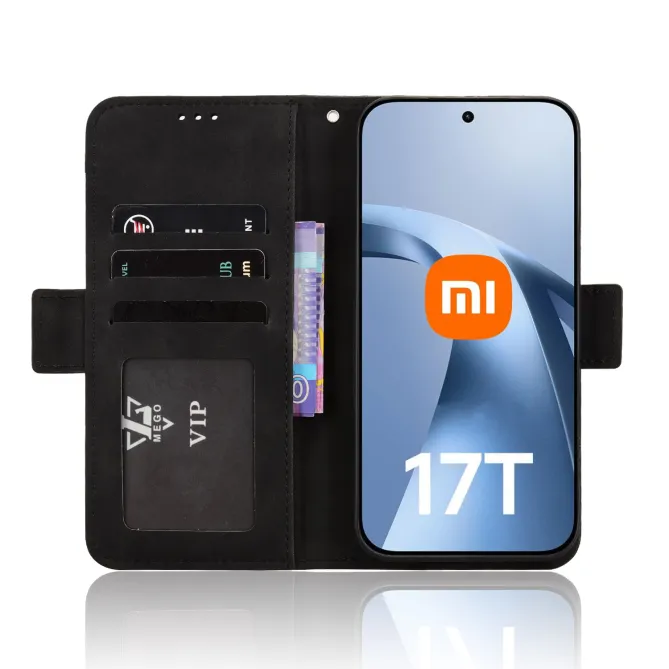 Housse Xiaomi 17T Premium avec Porte Cartes