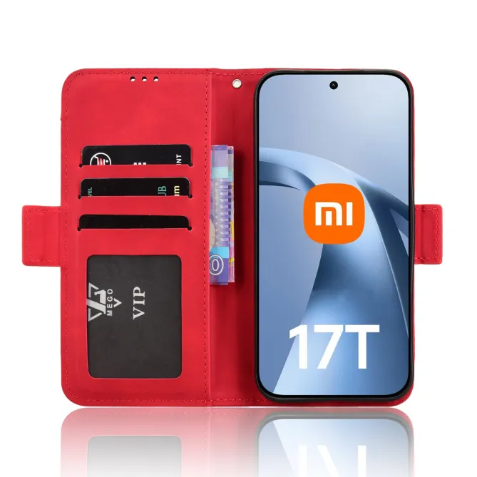 Housse Xiaomi 17T Premium avec Porte Cartes