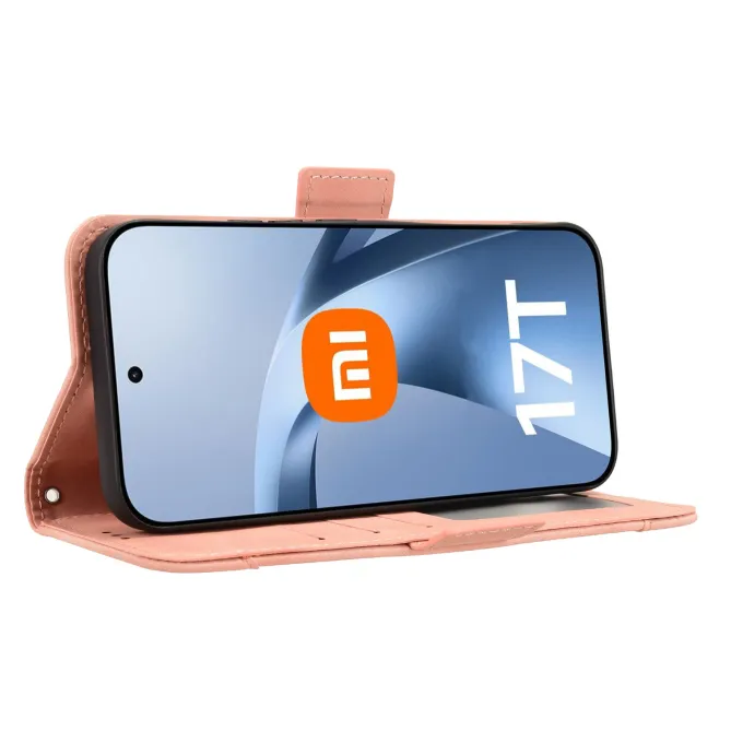 Housse Xiaomi 17T Premium avec Porte Cartes