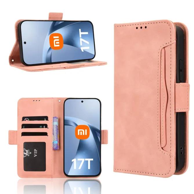 Housse Xiaomi 17T Premium avec Porte Cartes
