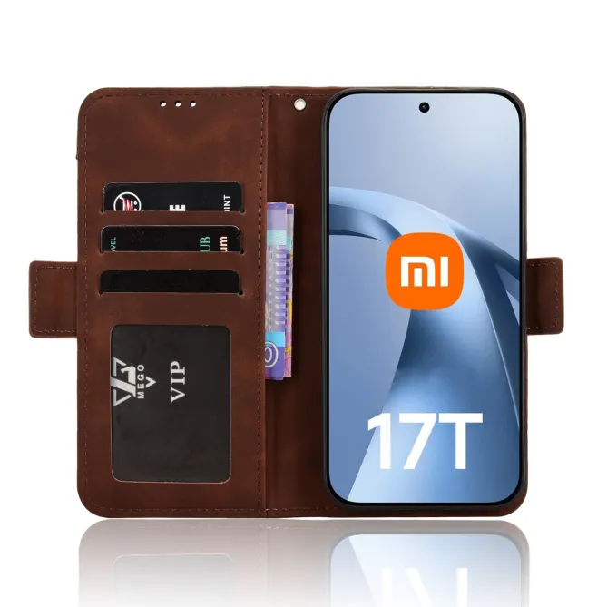 Housse Xiaomi 17T Premium avec Porte Cartes