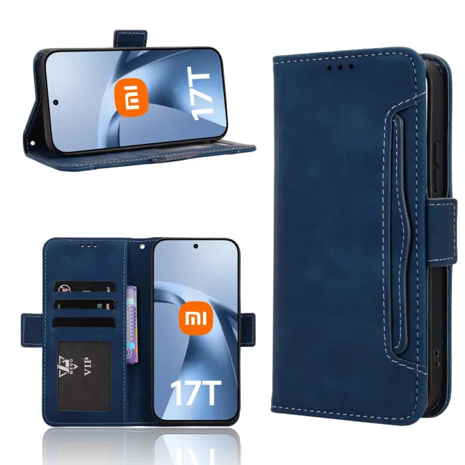 Housse Xiaomi 17T Premium avec Porte Cartes