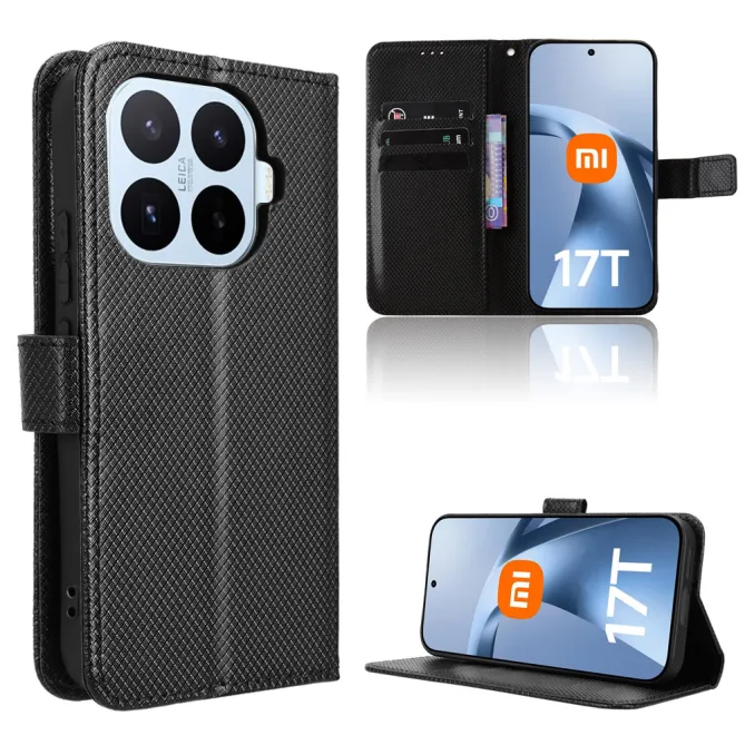 Housse Xiaomi 17T REBEKA Effet Cuir