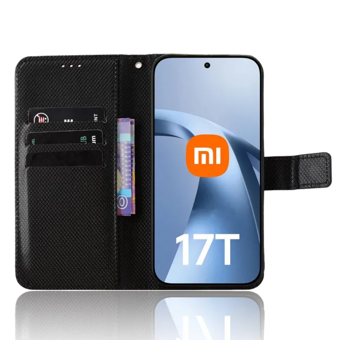 Housse Xiaomi 17T REBEKA Effet Cuir