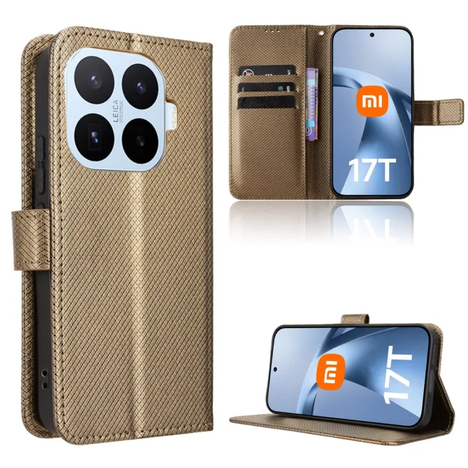 Housse Xiaomi 17T REBEKA Effet Cuir