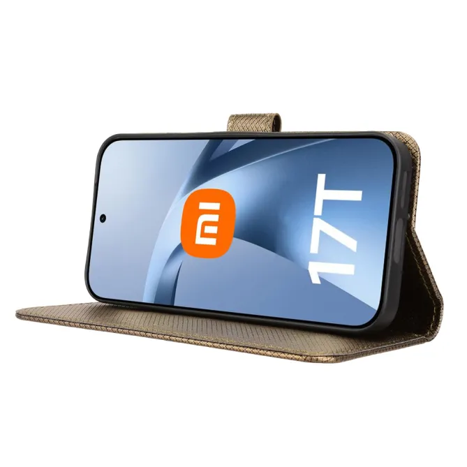 Housse Xiaomi 17T REBEKA Effet Cuir