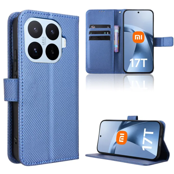 Housse Xiaomi 17T REBEKA Effet Cuir