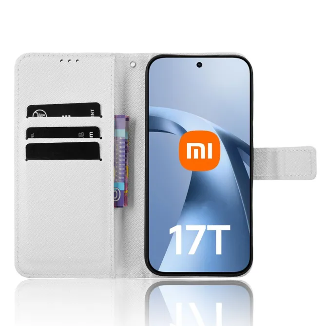 Housse Xiaomi 17T REBEKA Effet Cuir