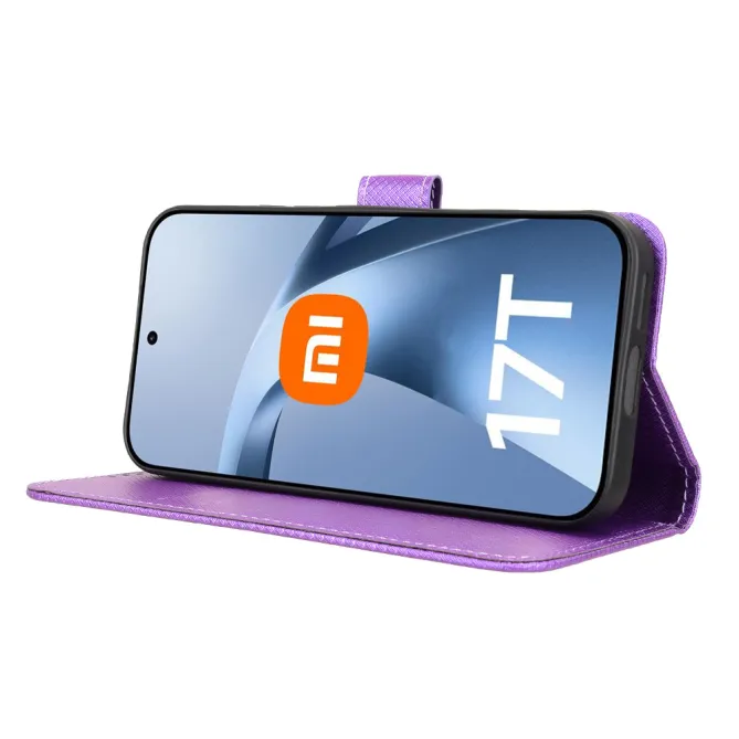 Housse Xiaomi 17T REBEKA Effet Cuir