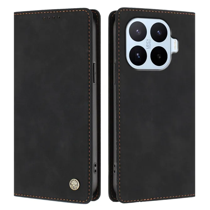 Flip Cover Xiaomi 17T simili cuir mat avec porte-cartes et support