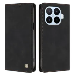 Flip Cover Xiaomi 17T simili cuir mat avec porte-cartes et support