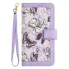 Housse Xiaomi 17T florale avec dragonne