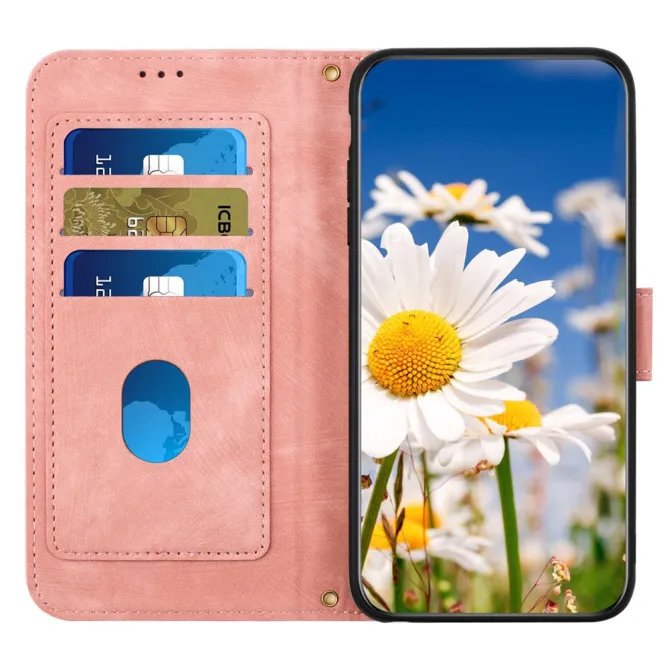 Housse Xiaomi 17T Anaïs florale avec dragonne