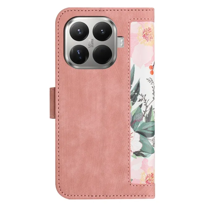 Housse Xiaomi 17T Anaïs florale avec dragonne