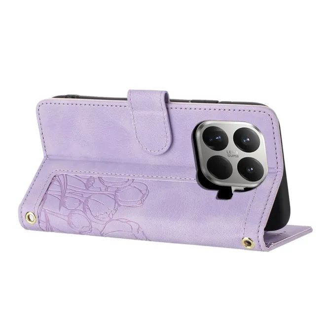 Housse Xiaomi 17T Tulipe à Lanière