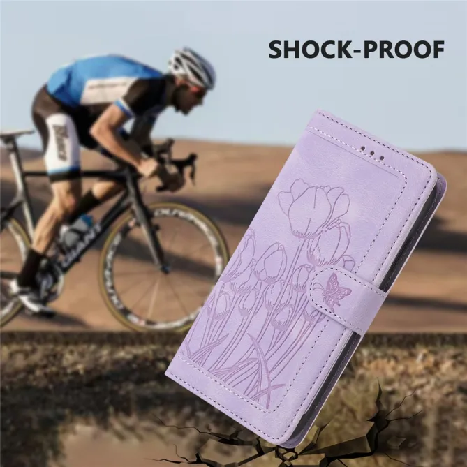 Housse Xiaomi 17T Tulipe à Lanière