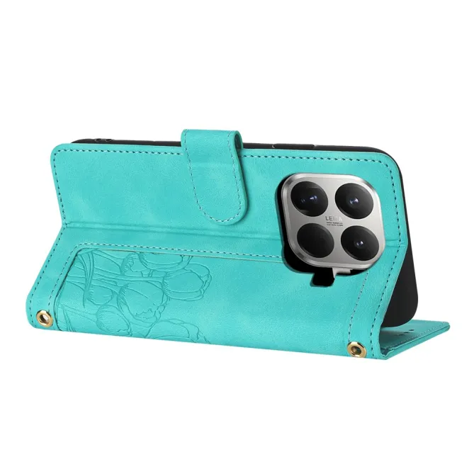 Housse Xiaomi 17T Tulipe à Lanière