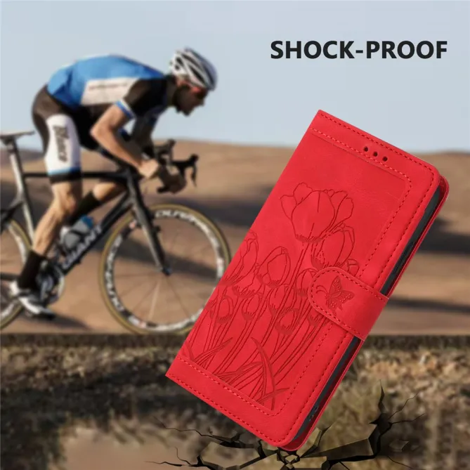Housse Xiaomi 17T Tulipe à Lanière