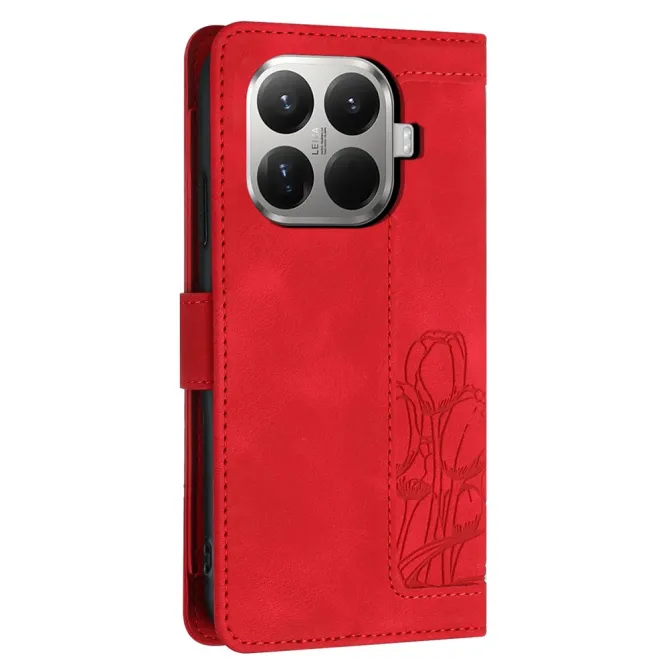 Housse Xiaomi 17T Tulipe à Lanière