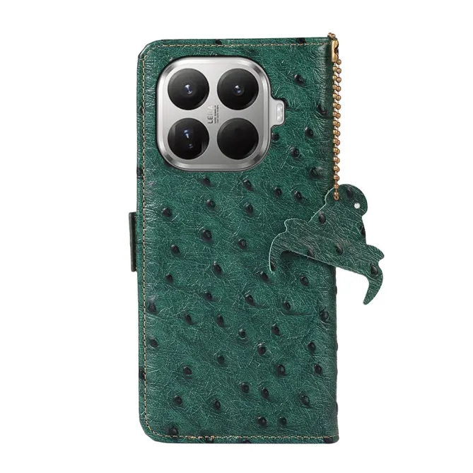 Housse Xiaomi 17T Cuir Effet Peau d'Autruche