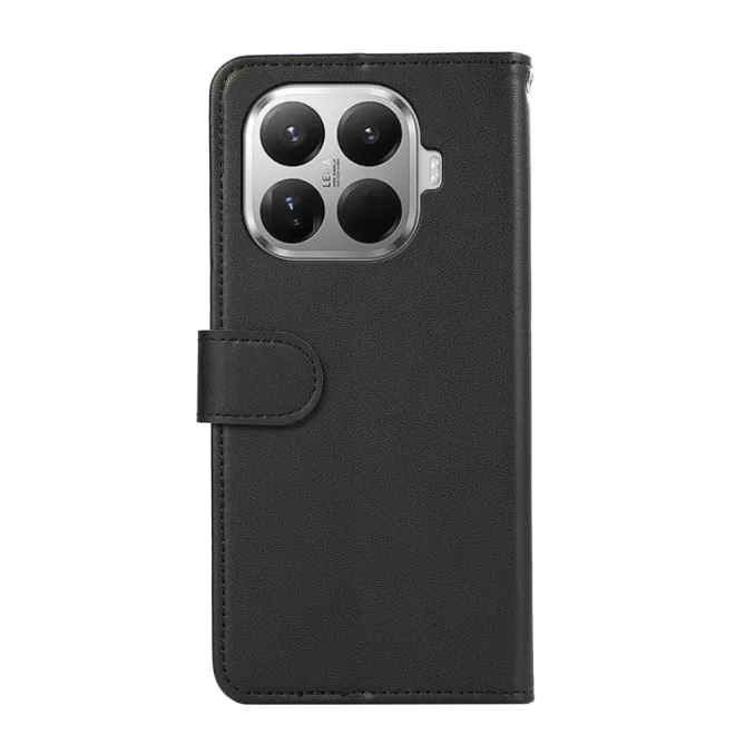 Housse Xiaomi 17T rabat simili cuir lisse porte-cartes