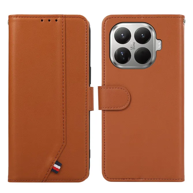 Housse Xiaomi 17T rabat simili cuir lisse porte-cartes