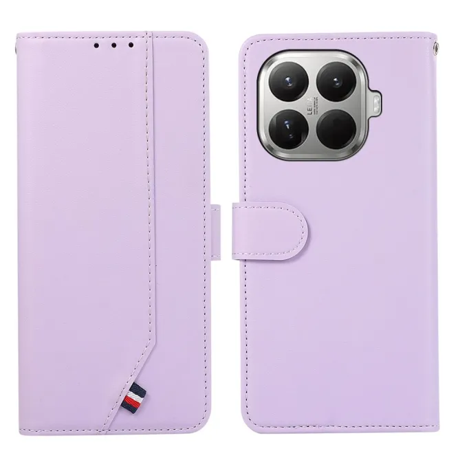 Housse Xiaomi 17T rabat simili cuir lisse porte-cartes