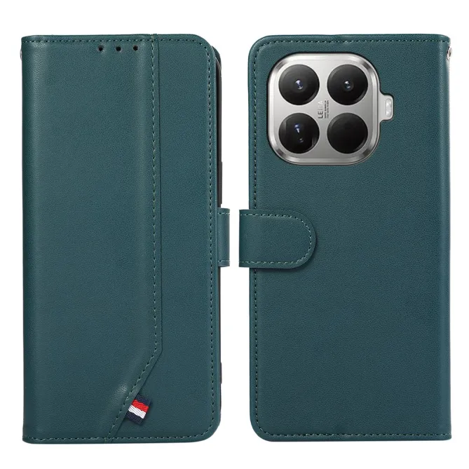 Housse Xiaomi 17T rabat simili cuir lisse porte-cartes