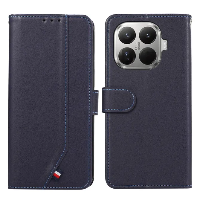 Housse Xiaomi 17T rabat simili cuir lisse porte-cartes