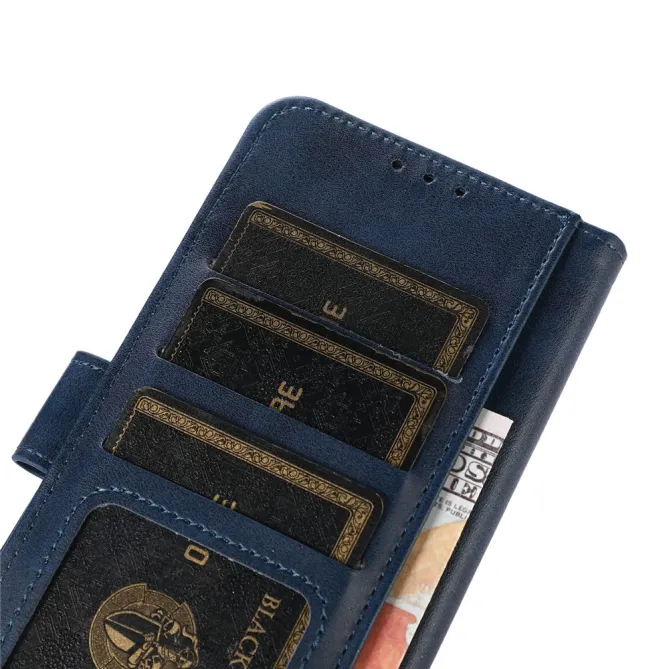 Housse Xiaomi 17T simili cuir daim mat 4 emplacements