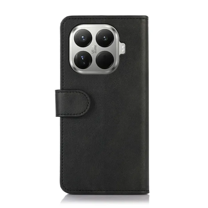Housse Xiaomi 17T simili cuir daim mat 4 emplacements