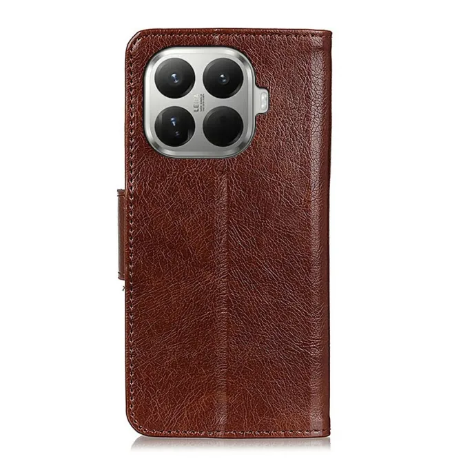 Housse Xiaomi 17T Pro cuir vieilli effet nappa patiné