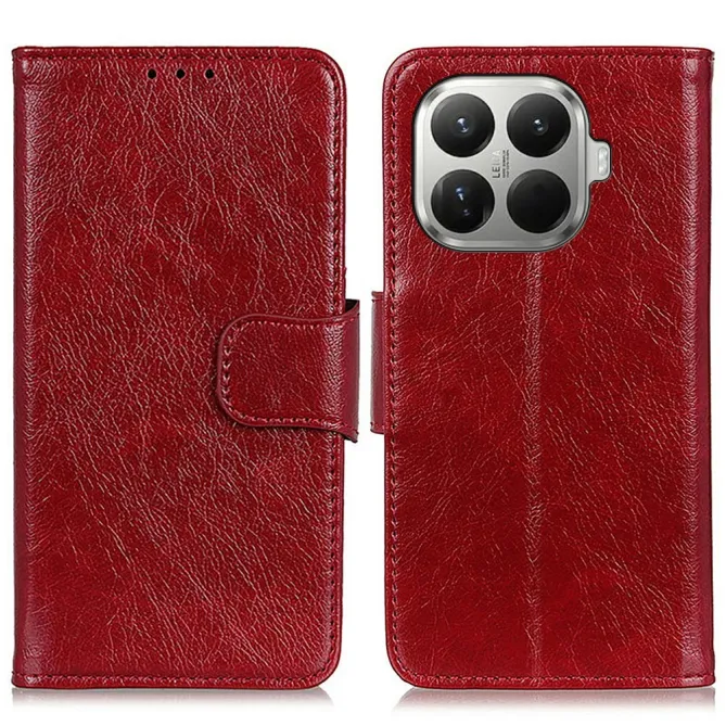 Housse Xiaomi 17T Pro cuir vieilli effet nappa patiné