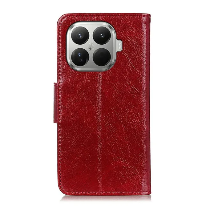 Housse Xiaomi 17T Pro cuir vieilli effet nappa patiné
