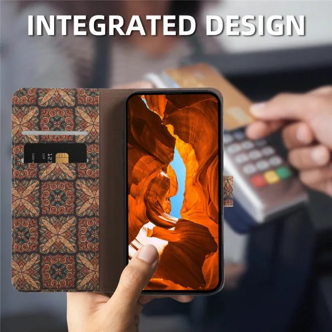 Housse Xiaomi 17T motif bohème ethnique simili cuir