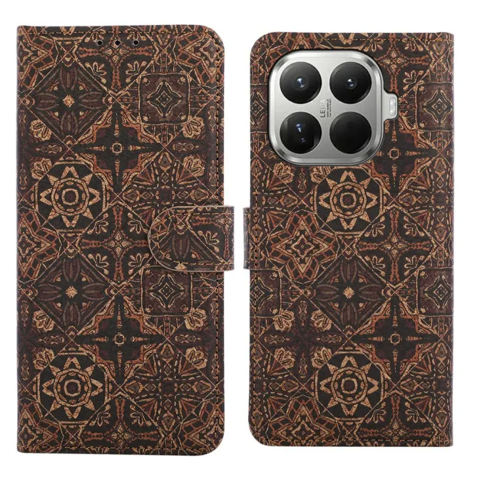 Housse Xiaomi 17T Totem Aztèque Simili Cuir