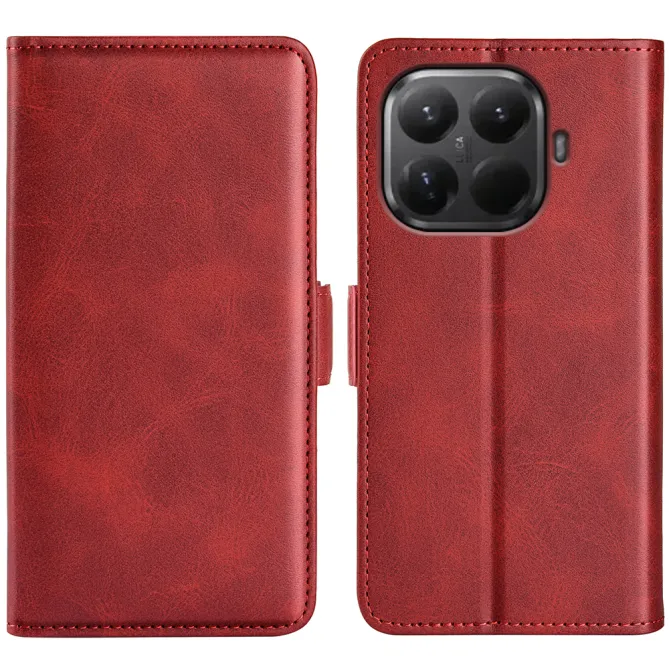 Étui Xiaomi 17T portefeuille revêtement simili cuir mat