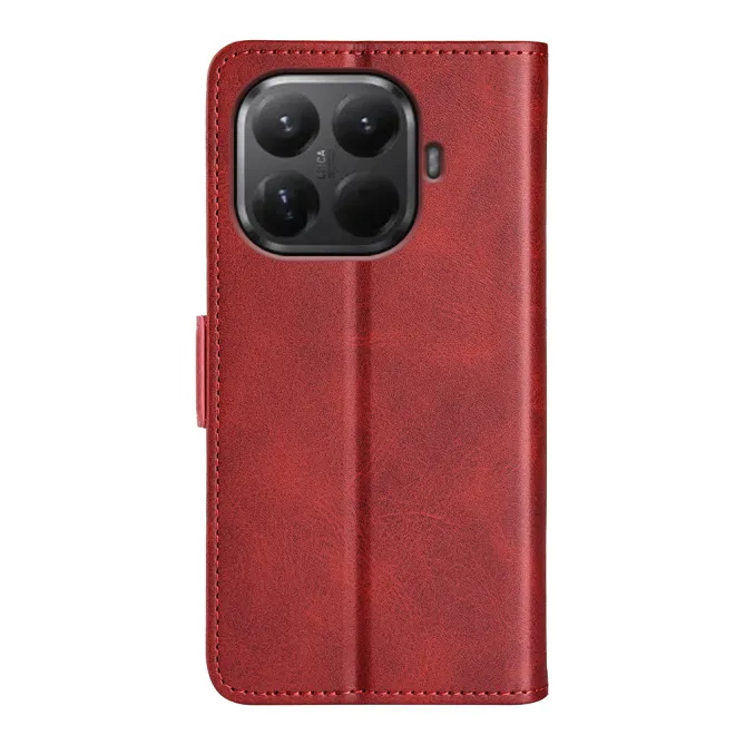 Étui Xiaomi 17T portefeuille revêtement simili cuir mat